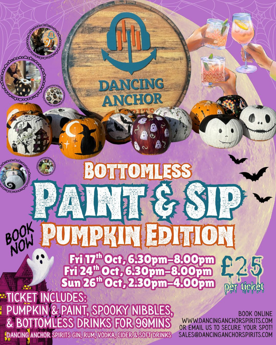 Pumpkin Paint & Sip