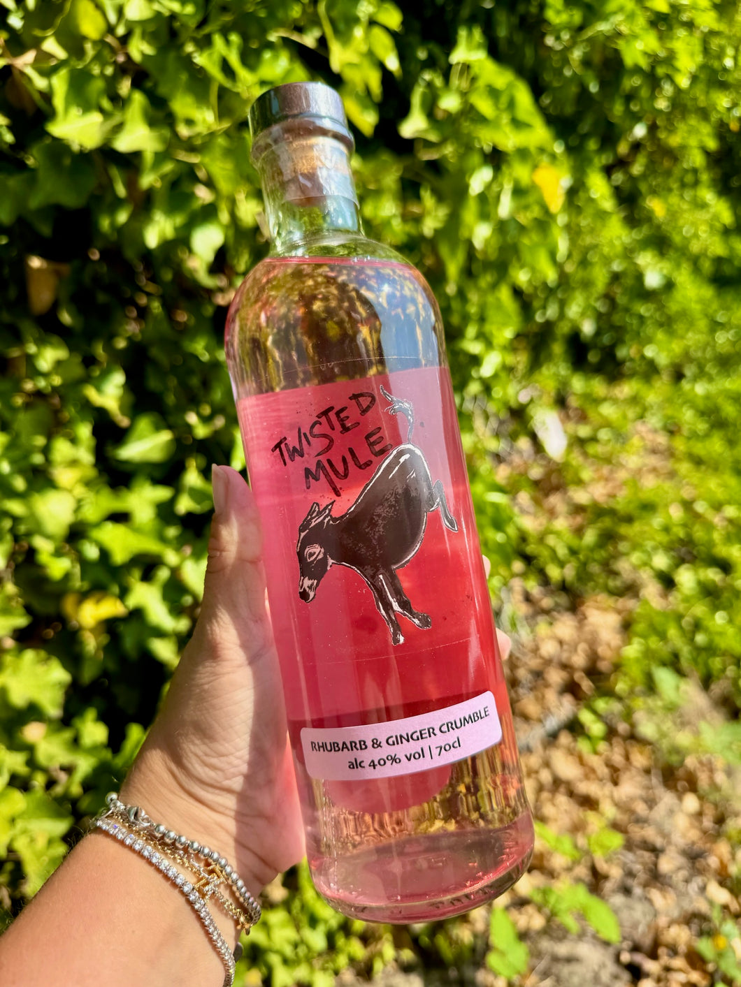 Twisted Mule Rhubarb & Ginger Crumble 40%