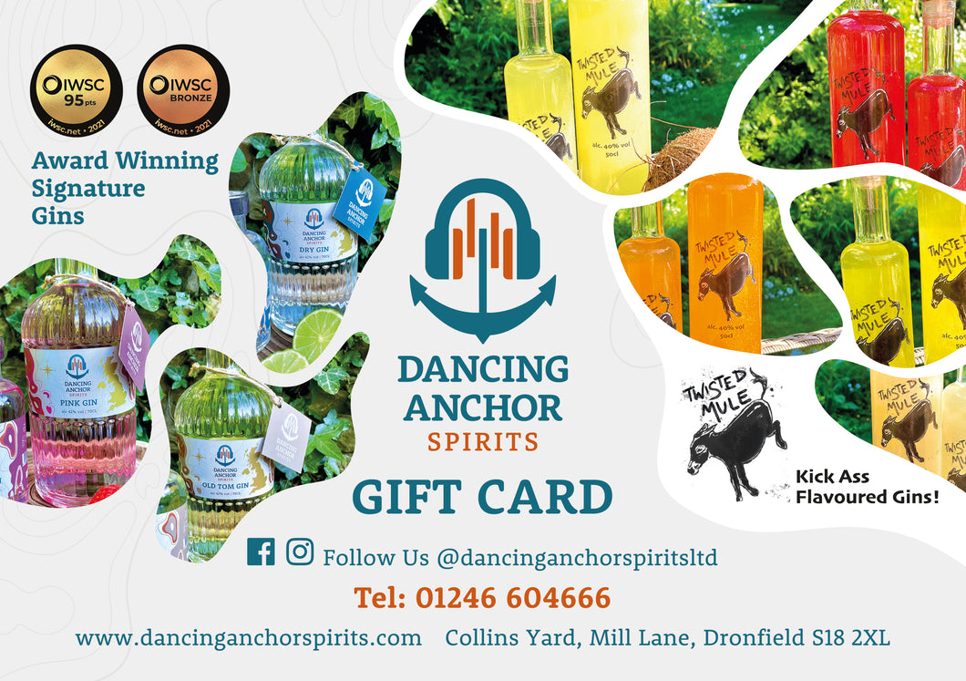 Dancing Anchor Spirits Gift Card